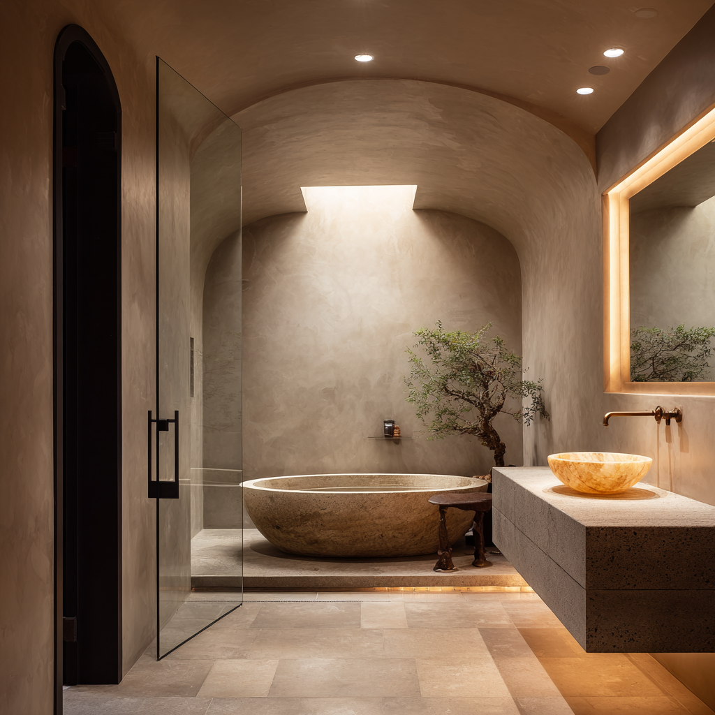 Modern bathroom amenities at NPZ rehab center